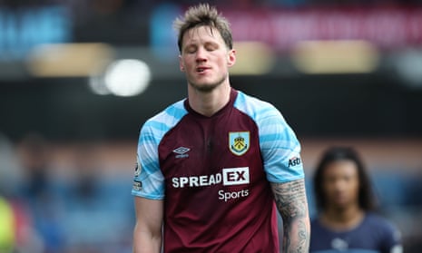 Burnley striker Wout Weghorst has scored just once since joining the club in January.