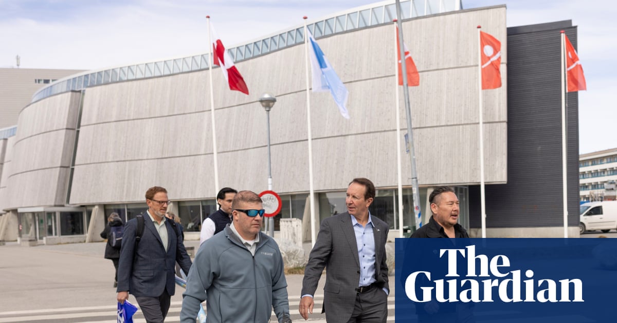 Protests at new US consulate after Trump envoy says time for US ‘to put its footprint back’ on Greenland