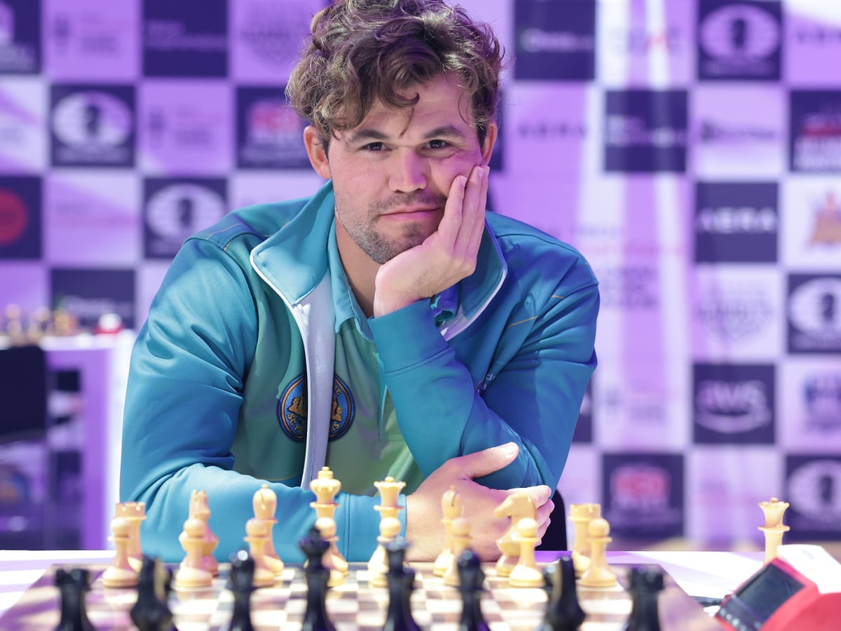 Magnus Carlsen: 'Play chess against Mo Salah? I would love that' | Magnus Carlsen | The Guardian