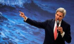 This is John Kerry talking at the Climate Change Conference (COP25) in Madrid, Spain, in 2019, as leaders voiced concerns about oceans warming, weather patterns being disrupted and other problems related to the climate crisis.