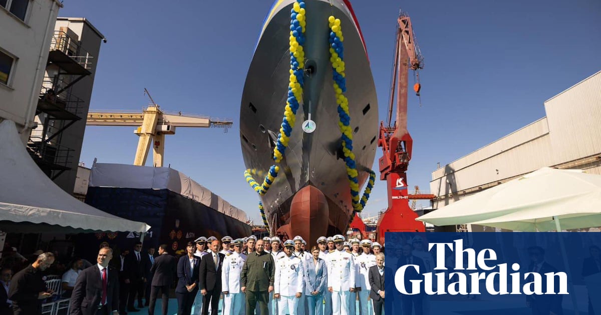 Ukraine war briefing: Turkey launches new Ukrainian warship Ukraine war briefing: Turkey launches new Ukrainian warship
