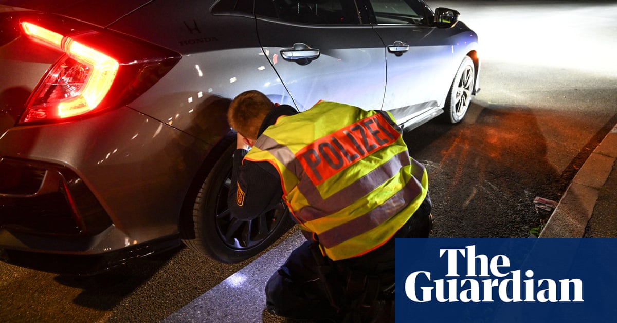 German police crack down on illegal street car tuning as its season begins