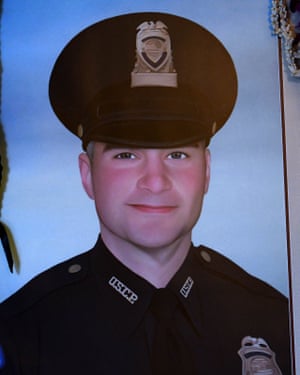 A portrait of Brian Sicknick.