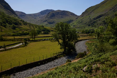 The River Derwent in Cumbria has run dry in parts of the Borrowdale valley for the third consecutive year.