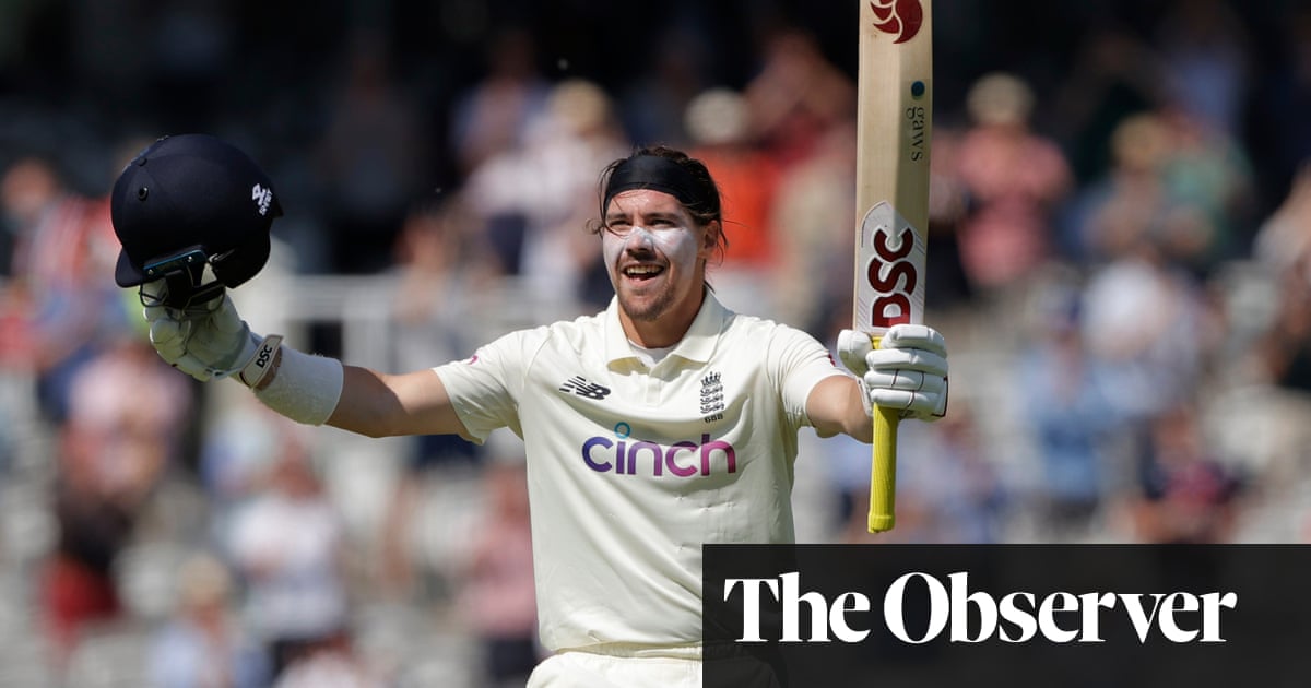 Rory Burns’ battling century gives England hope but New Zealand on top