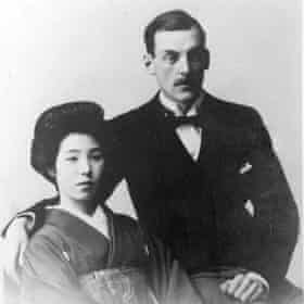Michael Alms’s parents, George and Kimi, in Kyoto in 1921