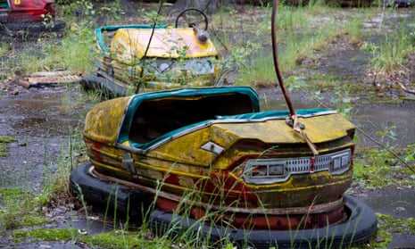 End game … an abandoned theme park in Pripyat, inside the Chernobyl exclusion zone.