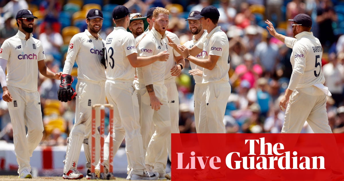 West Indies v England: second Test, day four – live!