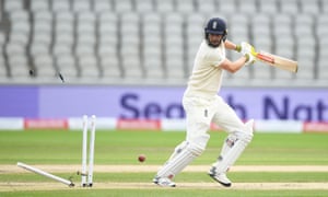 Chris Woakes plays on.