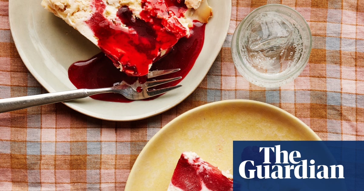 Helen Goh’s recipe for frozen Eton mess with plum, coconut and raspberry Helen Goh’s recipe for frozen Eton mess with plum, coconut and raspberry