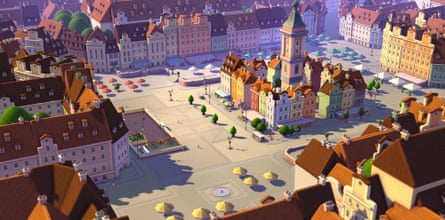 Two Point Campus video game screenshot.