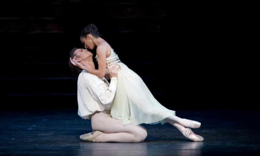 ‘A thrilling debut’: Francesca Hayward as Juliet with Matthew Golding in Royal Ballet’s Romeo and Juliet.