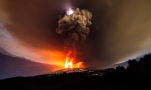 Sky lights up over Sicily as Mount Etna's Voragine crater erupts  5184
