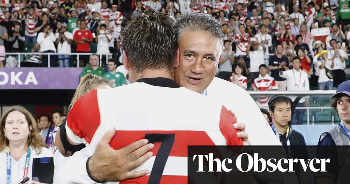 ‘I am hugely proud’: Japan’s Jamie Joseph praises team after Ireland upset