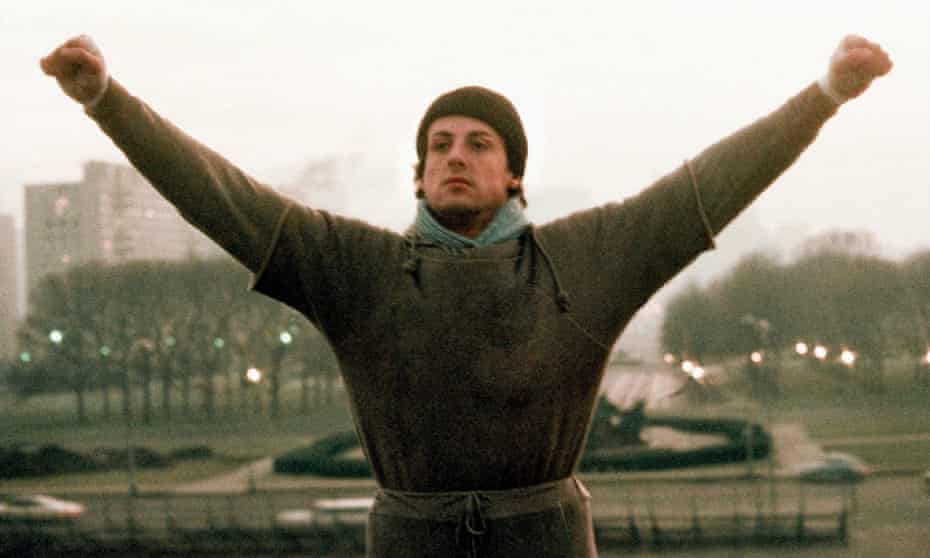 Sylvester Stallone as Rocky Balboa in Rocky