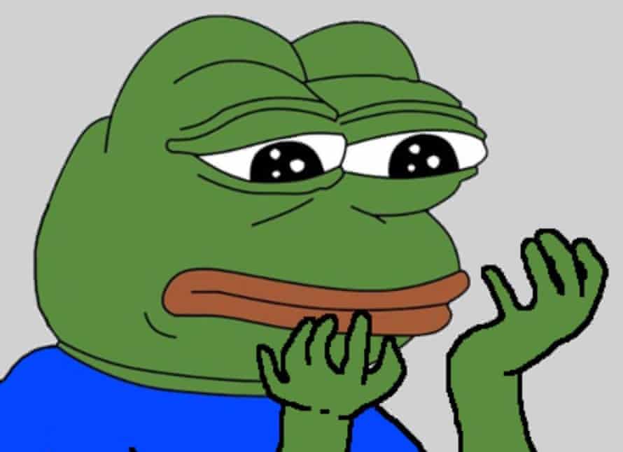 Pepe The Frog Creator Kills Off Internet Meme Co Opted By White Supremacists The Far Right The Guardian Pepe The Frog Creator Kills Off Internet Meme Co Opted By White Supremacists The Far Right The Guardian