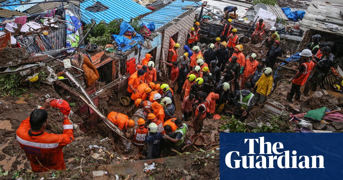 Dozens dead in Mumbai after intense monsoon rains cause landslides – video report