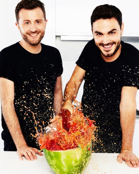 Henry Firth and Ian Theasby, co-founders of vegan food channel Bosh!