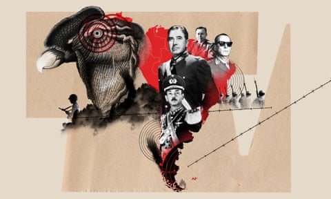 collage type illustration for long read about Operation Condor