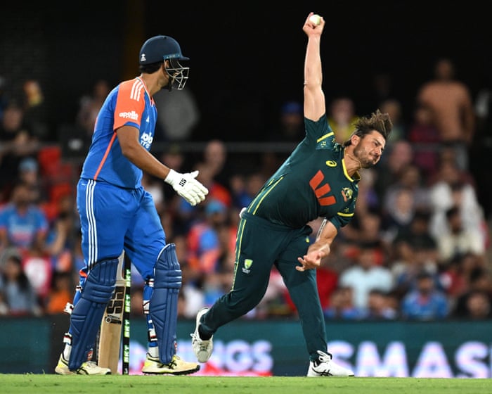 Australia v India: fourth men’s Twenty20 international – live