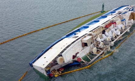 The livestock vessel Queen Hind, carrying 14,600 sheep, capsized off Romania in 2017.