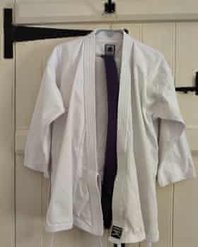 Flo van Diemen van Thor’s karate gi.