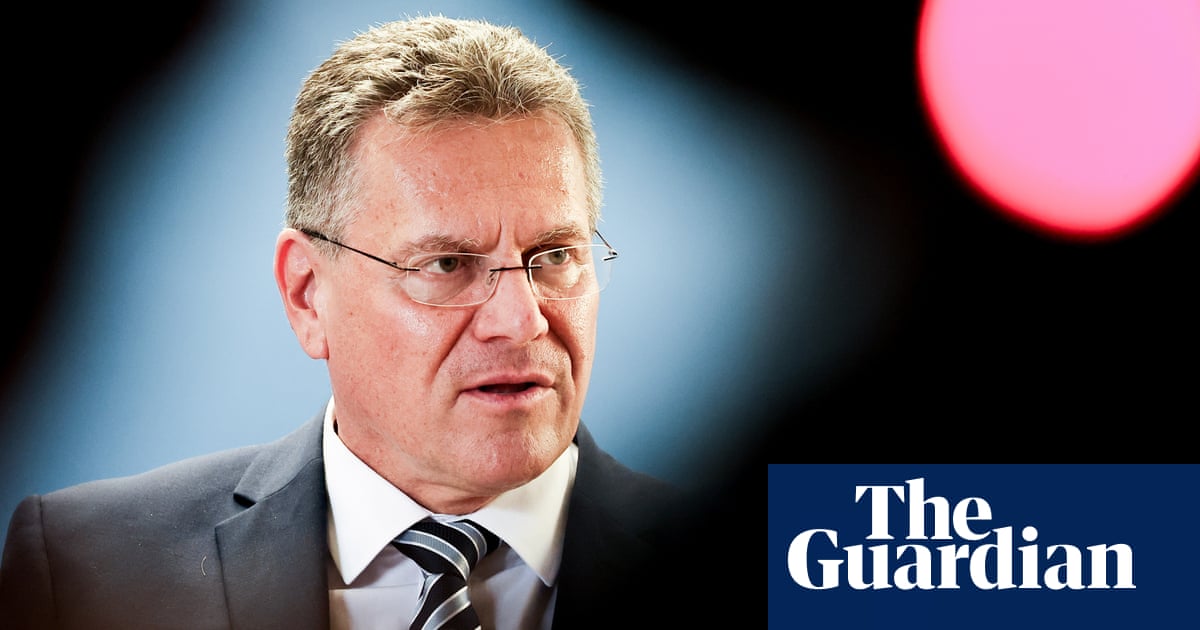 He was the EU's great Brexit survivor. Can Maros Sefcovic now pull off a trade deal with Trump?