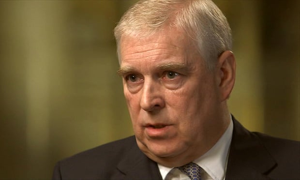 Prince Andrew’s November 2019 Newsnight interview with Emily Maitlis.
