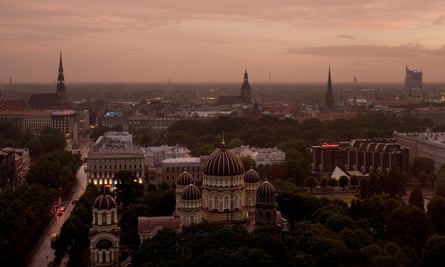 Riga, capital of Latvia, which has lost more than a quarter of its population in the last 30 years.