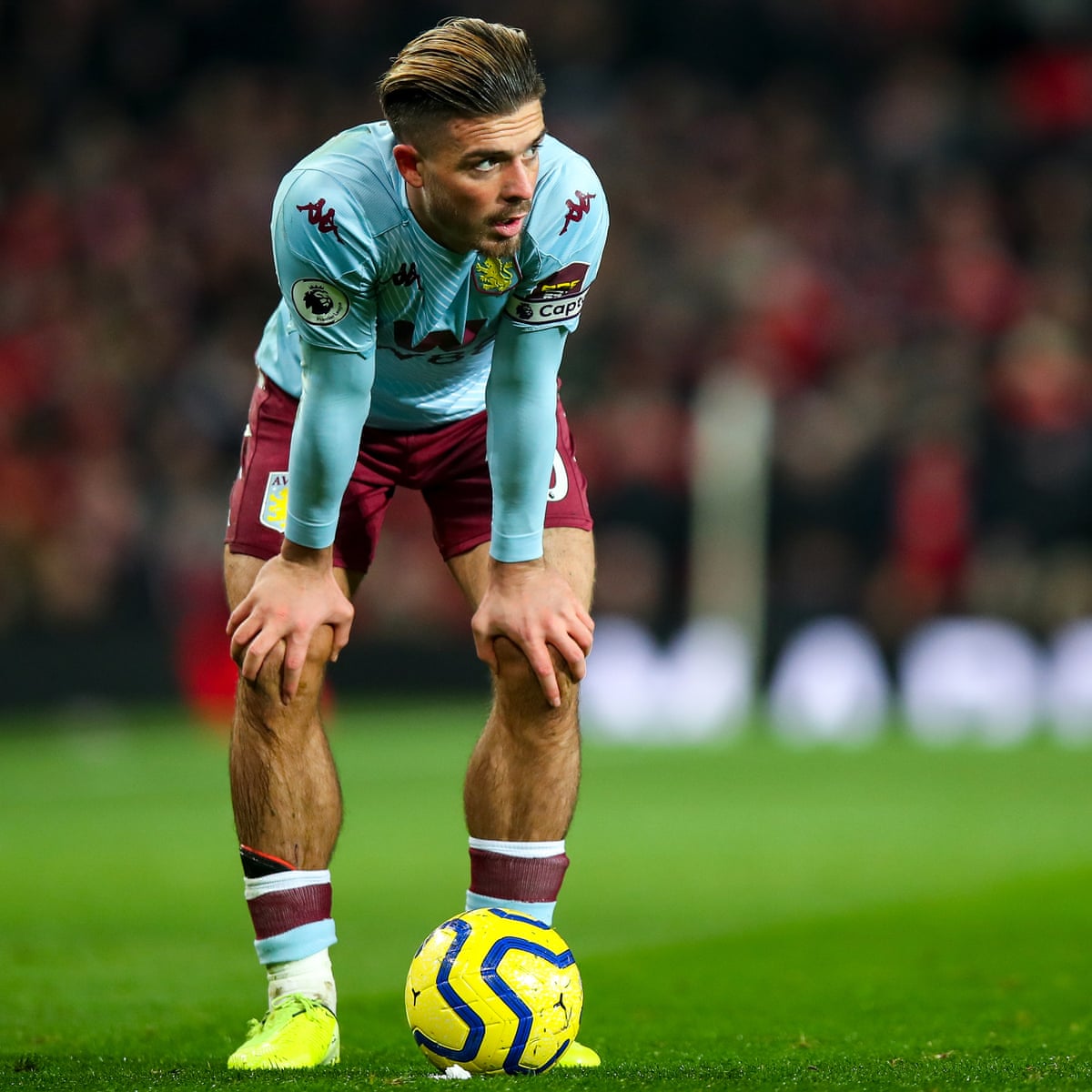 Grealish Shin Pads - Jack Grealish will decide international future by