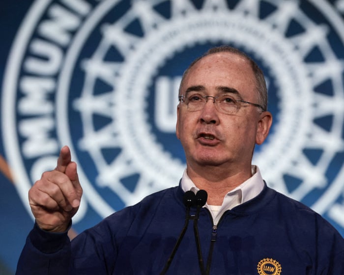 United Auto Workers president Shawn Fain easily wins re-election