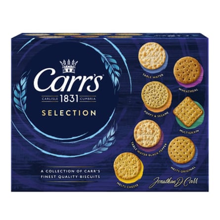 Carr’s Crackers Selection