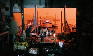 The view from a boat shed in Narooma on the NSW south coast from 31 December