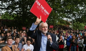 Jeremy Corbyn speaking at the Brudenell Social Club in Leeds