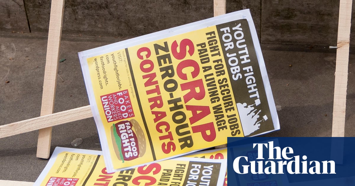 Zero-hours contracts: peers accused of trying to block stronger UK workers' rights'