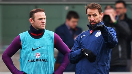 Southgate: 'I've no idea what Wayne Rooney's future is at Manchester United' – video