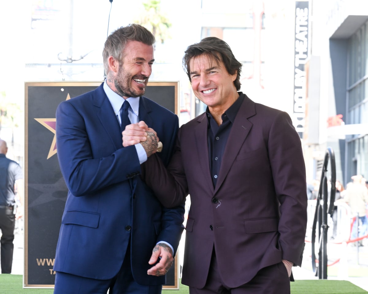 David Beckham joins Hollywood Walk of Fame as World Cup comes to LA | World Cup 2026 | The Guardian