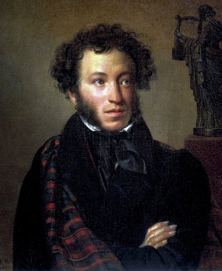 Censored by the tsars … an 1827 painting of Alexander Pushkin.