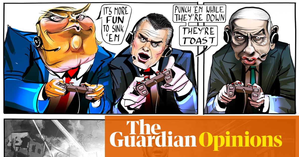 Ella Baron on Trump, Netanyahu and the victims of the war in the Middle East – cartoon