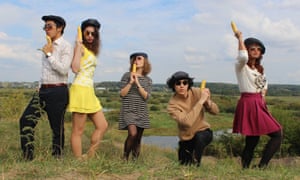 The team at FoPo in Bremen, Germany, who hope to tackle hunger and waste by preserving fruit and vegetables destined to be discarded.