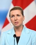 Denmark’s prime minister, Mette Frederiksen.