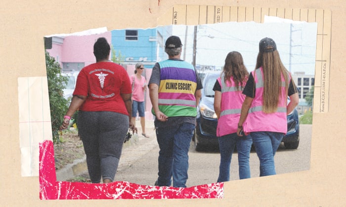 The Escorts Who Ward Off Anti Abortion Protesters At Mississippi S Lone Clinic World News The Guardian