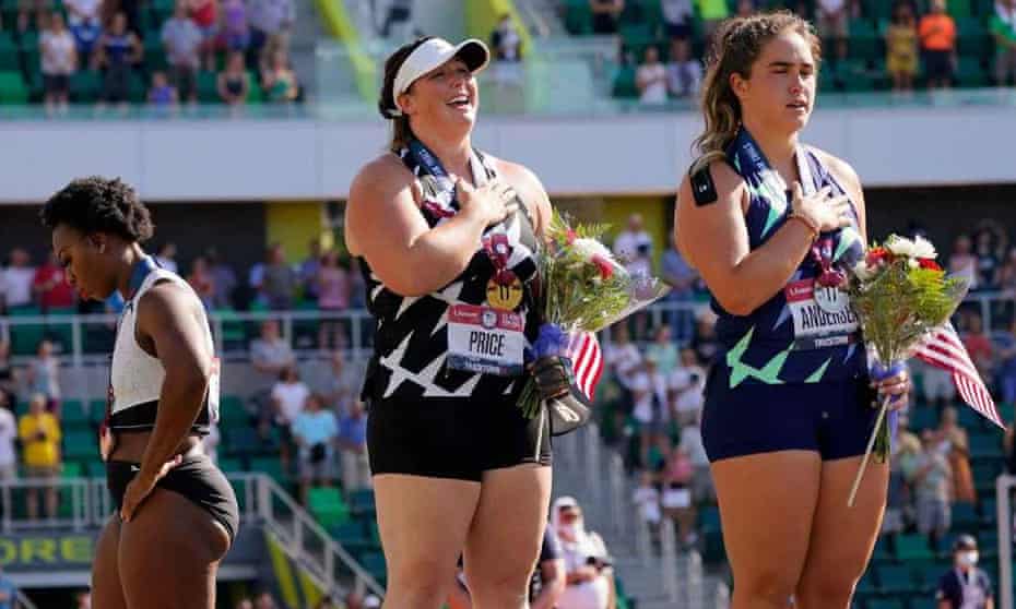 Gwen Berry: 'I'm not anti-American … I want justice for everybody' | USA Olympic team | The Guardian