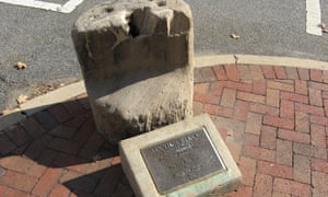 The slave block in Fredericksburg, Virginia.