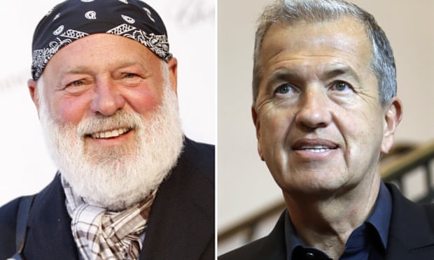 Bruce Weber and Mario Testino