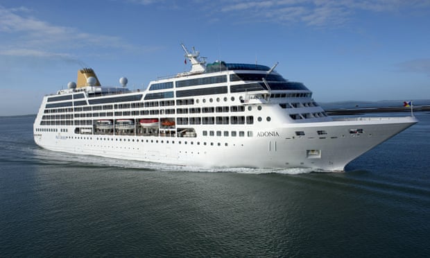 A Carnival cruise ship