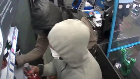 Video shows ‘kiosk breach’ in a Co-op store in London – video