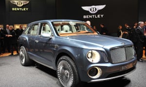 A Bentley car at a car show