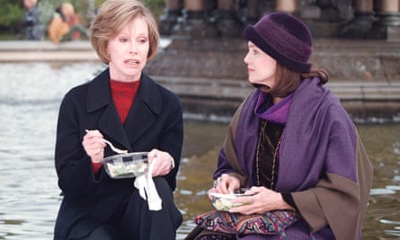 Valerie Harper, right, and Mary Tyler Moore in the film Mary and Rhoda, 2000.