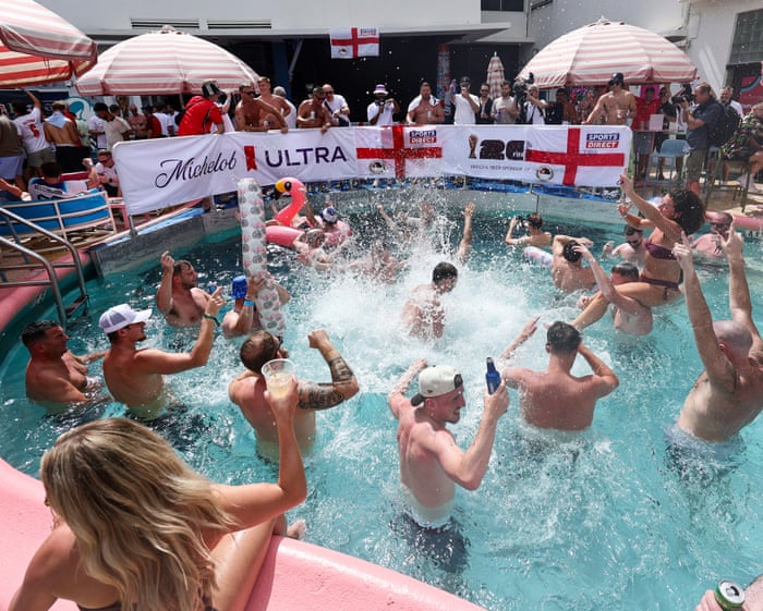 ‘What’s the point of working if you can’t do stuff like this?’ England fans descend on Miami